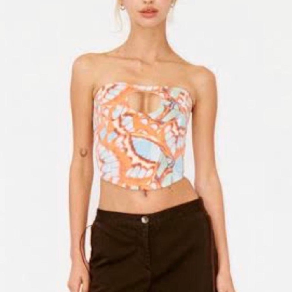 With Jean Sybbyl Corset Top (Size S)